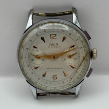Avia Chronograph Watch Running