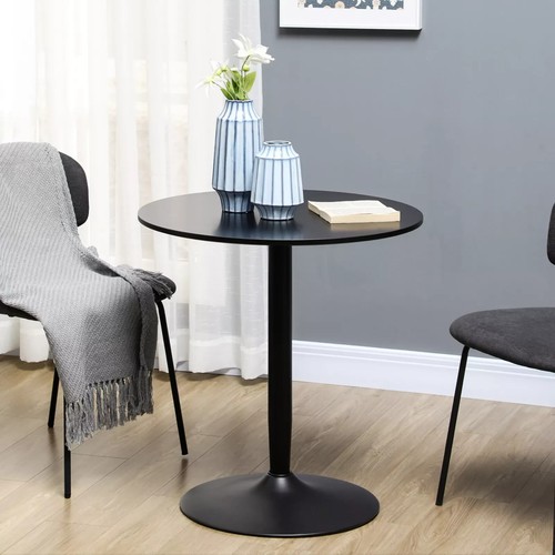 Round dining table - dining, with
