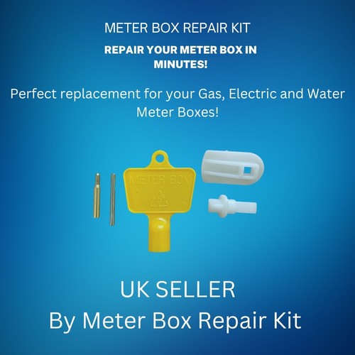 Gas electric meter box door - /,