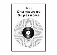 Oasis poster champagne - oasis,