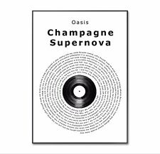 Oasis Poster, Champagne
