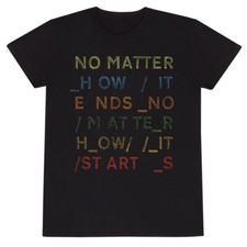 Official Radiohead No Matter T-Shirt Graphic Fan Gift Apparel Unisex Black Tee