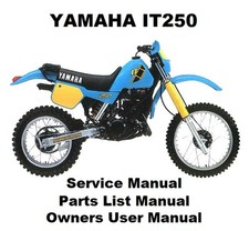 Yamaha it250 owners workshop - yamaha,