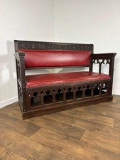 Victorian Carved Oak Gothic