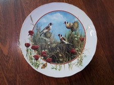 Royal Doulton Collectors Plate A Charm Of Goldfinches By Mark Chester