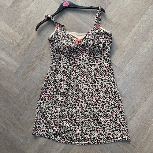 Freya leopard print chemise - leopard,