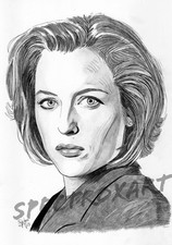 THE X-FILES ORIGINAL ART PRINT