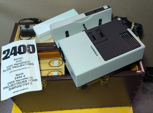 Hanimex 2400ef series slide - hanimex,
