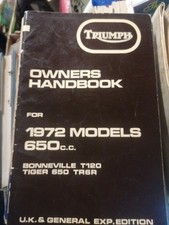 Triumph 1972 Models 0wners