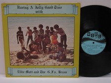 70s Calypso Reggae ELLIE MATT AND THE G.I'S BRASS having a jolly time Vinyl LP