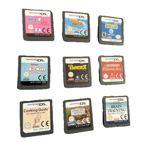 Nintendo games bundle - ds, job