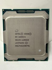 Intel Xeon E5-2699 V4 22 Core 2.20Ghz 55MB 145W CPU Processor - SR2JS