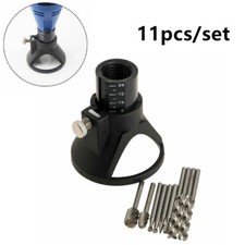 Multi Tool Cutting Guide Attachment Kit HSS Router Drill Bit Set Fit For Dremel