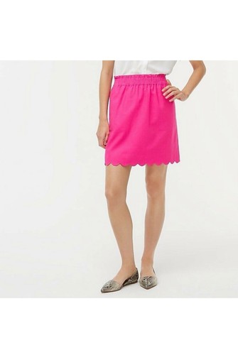 Crew linen blend pink - linen,
