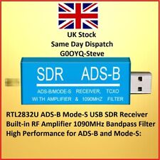 RTL2832U ADS-B Mode-S USB SDR Receiver RF Amplifier 1090MHz Bandpass Flightaware