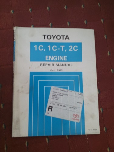 Toyota workshop manual t - toyota,