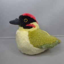 2005 K&M International - European Woodpecker Plush Soft Toy 5" WORKING Real Call