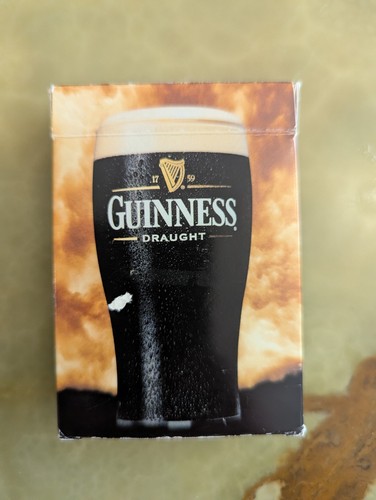 Vintage guinness playing cards - guinness,