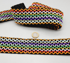 Vintage Multicoloured Zig Zag