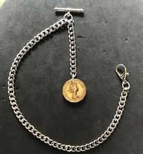Albert pocket watch chain with