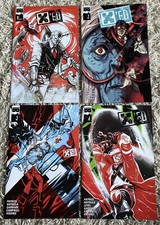 X'Ed #1 - #4 Complete Black