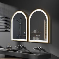 Arched LED Mirror Illuminated