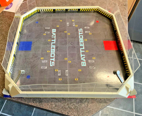 Original battle bot arena with - battle,
