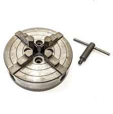 Emco compact 5 lathe four jaw independent chuck