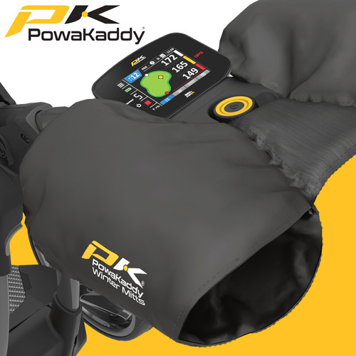Powakaddy golf trolley - golf, mittens