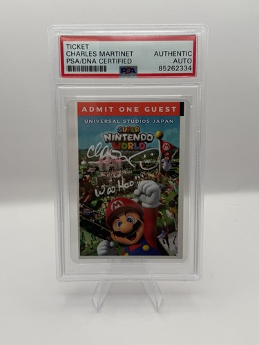 Psa charles martinet signed - psa,