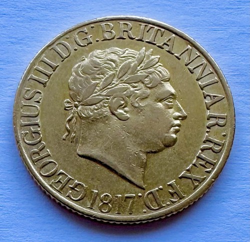 1817 full sovereign - sovereign, george
