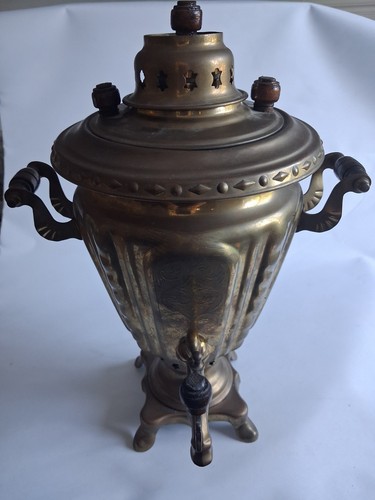 Vintage brass russian style - vintage,