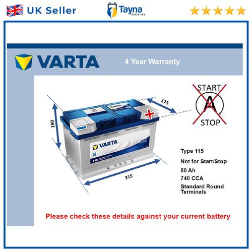 Battery fits chrysler - battery, voyager