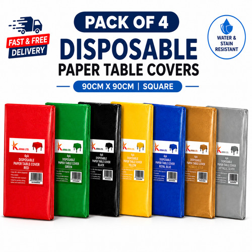 Disposable paper table cover - disposable,