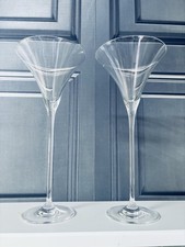 2 Giant Martini Glass 70cm Tall professional quality Perfect For Weddings