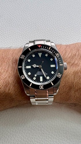 Mens black dive watch - mens,