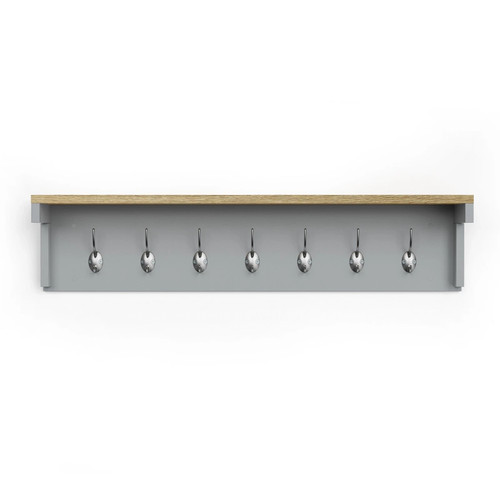 Coat hooks wall - mounted,, grey