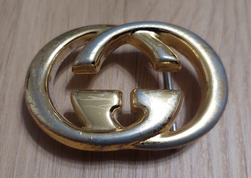 Vtg belt buckle gucci - vtg,