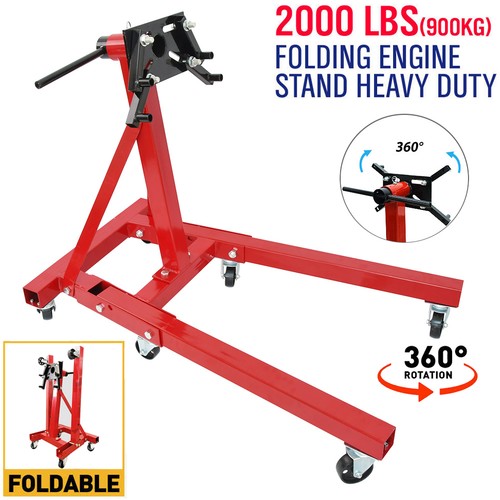 Folding engine gearbox support - folding,