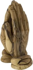 Praying hands made olive - hands, in