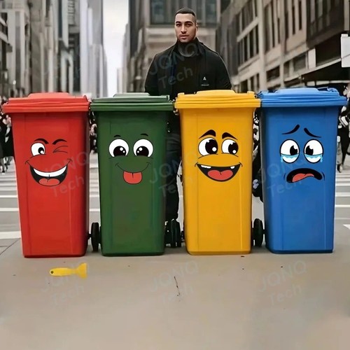 4pcs cartoon face stickers - cartoon,