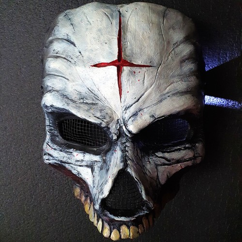 Skull half mask - mask, horror