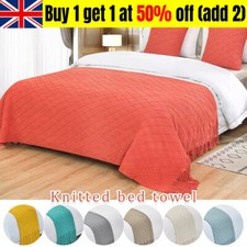Hotel Bed Scarf Runner Cushion Cover Bedding Wedding Bedroom Home Solid Color