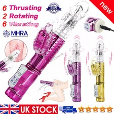 Rampant Rabbit Roatating Vibrator G Spot Adult Sex Toy 36 Speed Dildo Rechargeab