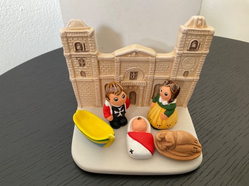 Vintage christmas nativity set - christmas,