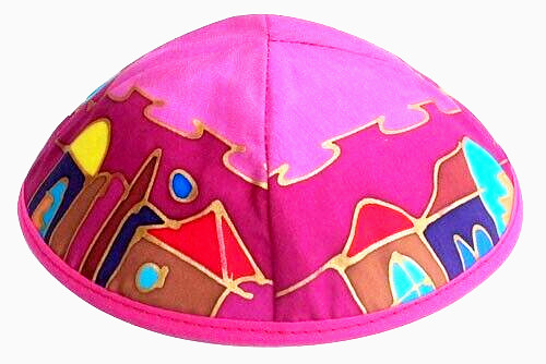 Yair emanuel hand painted - yair, silk