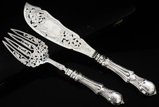 Cased Antique Sterling Silver
