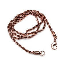 Pure Copper Rope Chain Handmad