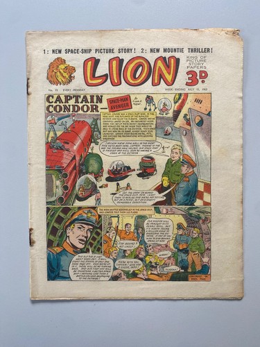 Lion comic july - comic, 11th