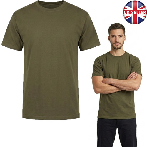 Mens plain cotton casual - mens,